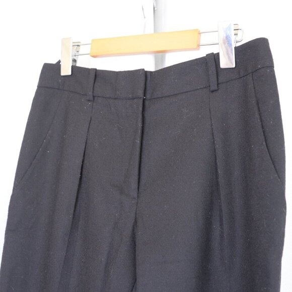 Aritzia Talula Babaton Black Wool Trousers Sz 6 - Picture 5 of 8